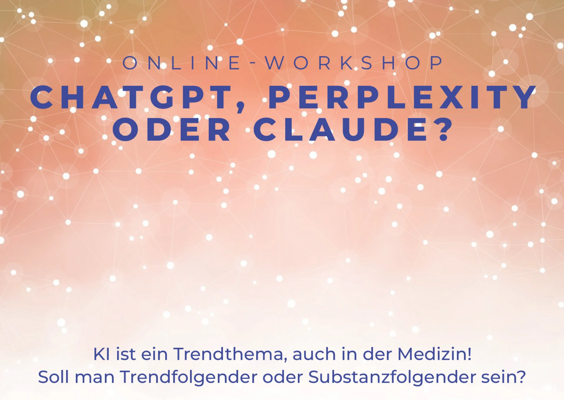 Create for Care – KI-Basis-Workshop für Mediziner<br />
